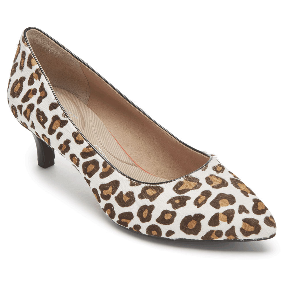 Rockport Singapore Womens Pumps - Total Motion Kalila Leopard - MC0231689